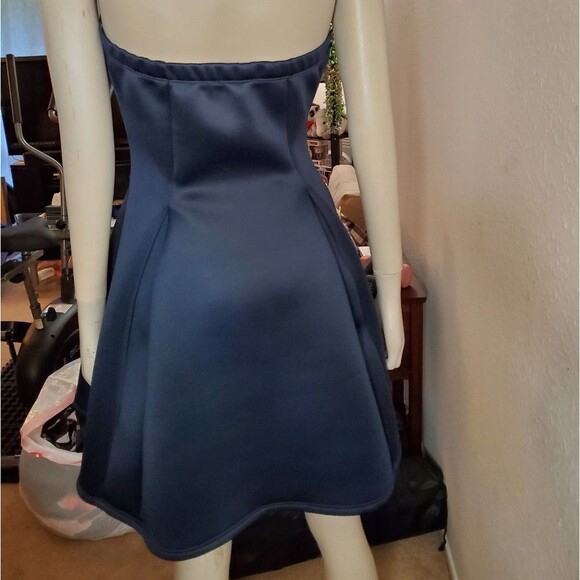 Charlotte Russe Dark Blue Tube Dress - Picture 5 of 5